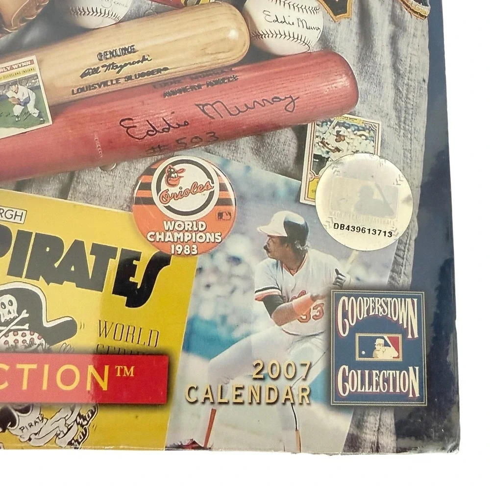National‎ Baseball Hall Of Fame 2007 Calendar One Size MLB Ronnie Sellers NEW